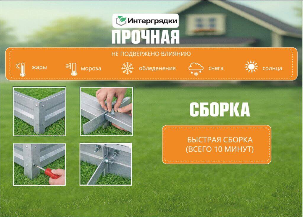 Грядка по индивидуальному размеру